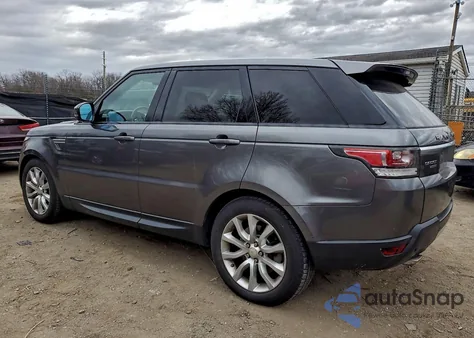 2014 Land Rover Range Rover Sport Hse из США, поврежденный, VIN SALWR2WF9EA358280